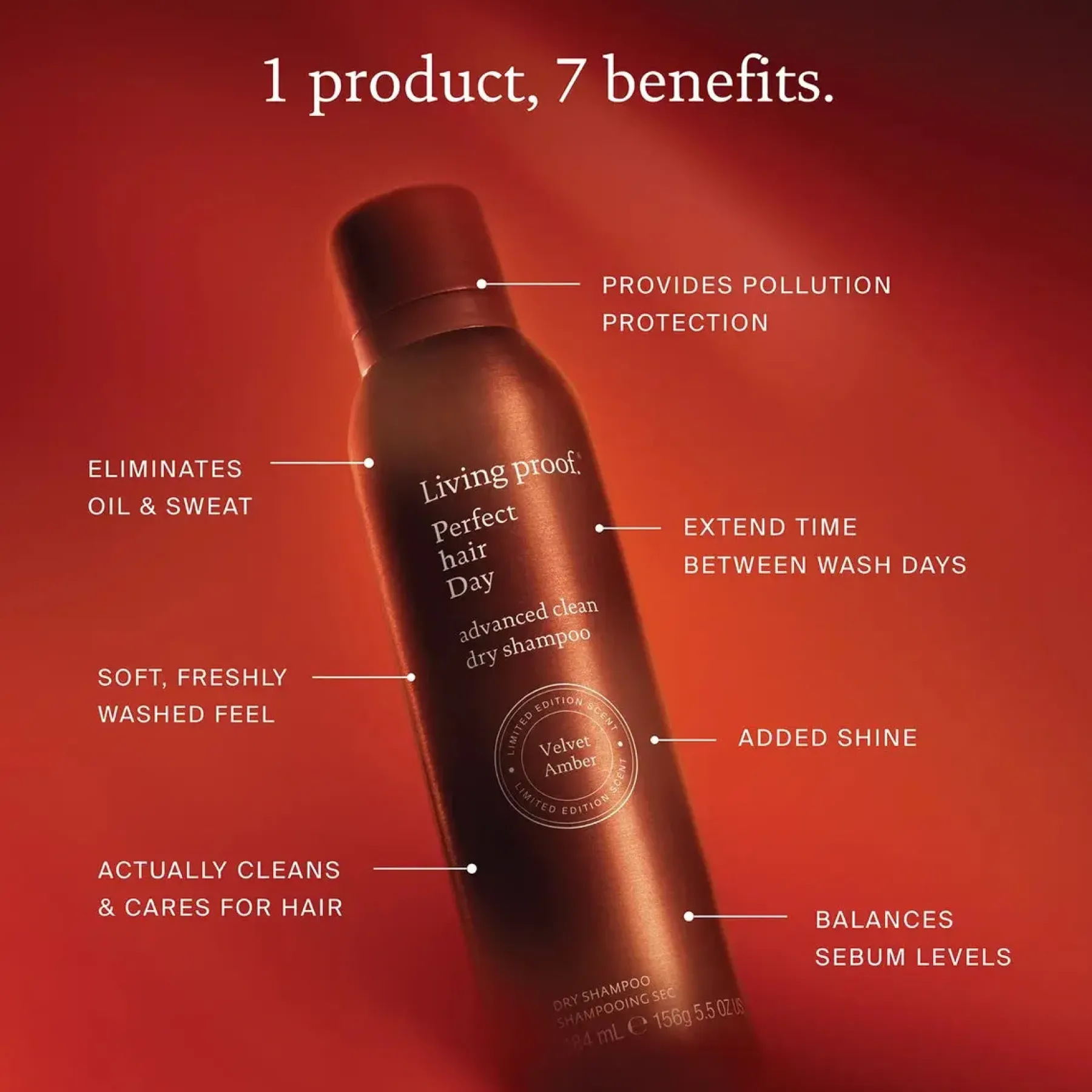 Clearance Pefect Hair Day Advanced Clean Dry Shampoo Velvet Amber Haarprobleem|Vegane Haarpflege