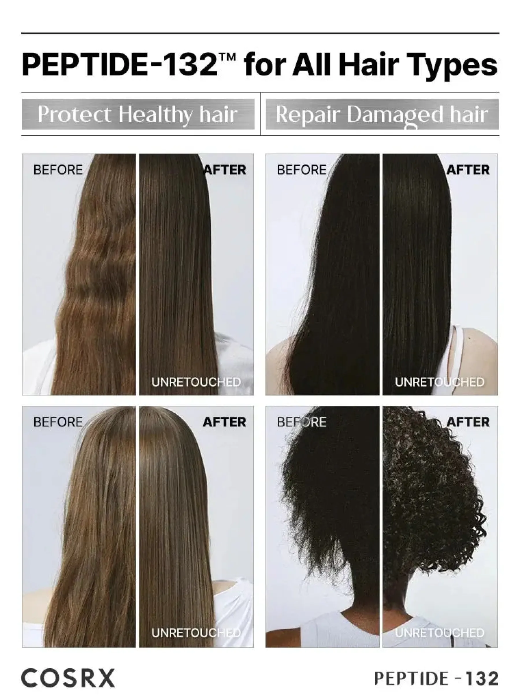 Peptide-132 Bonding Treatment Korean Haarpflege|Hauptzutat