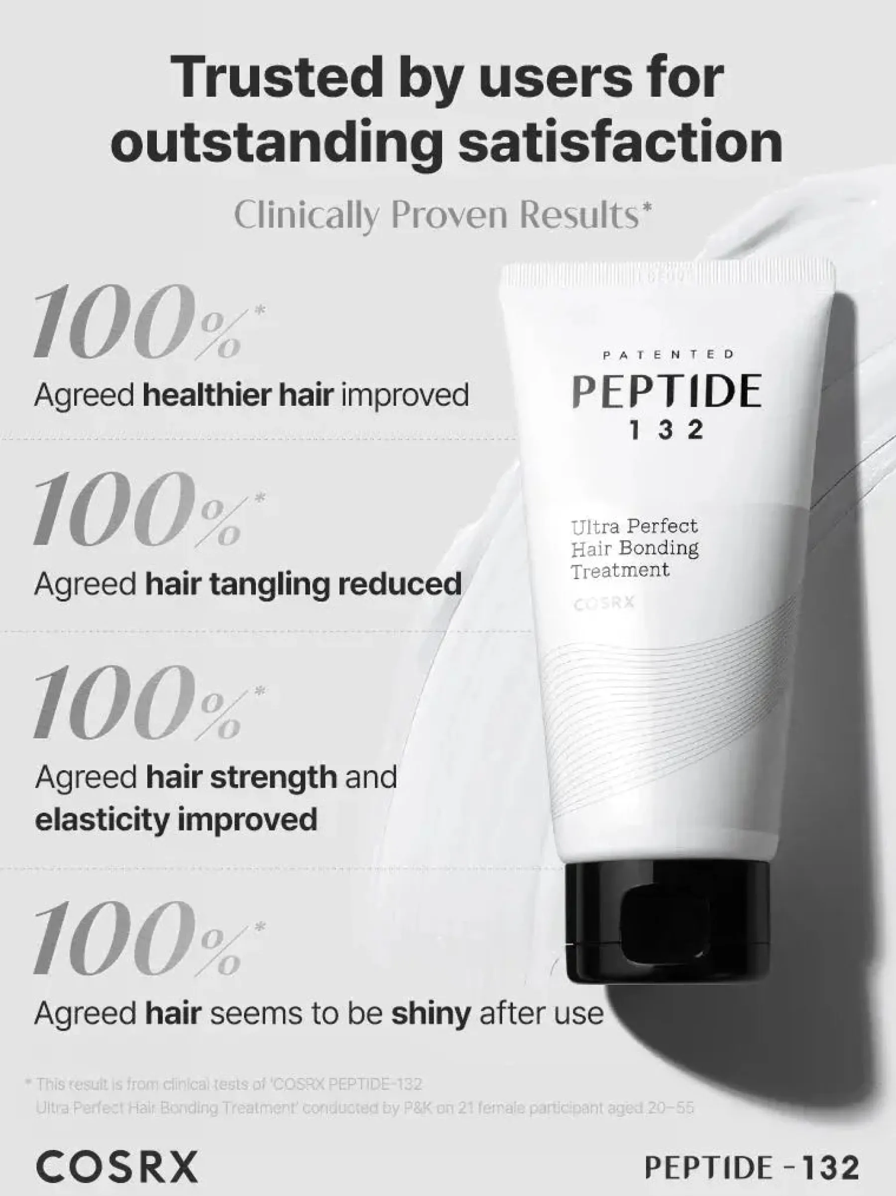 Peptide-132 Bonding Treatment Korean Haarpflege|Hauptzutat
