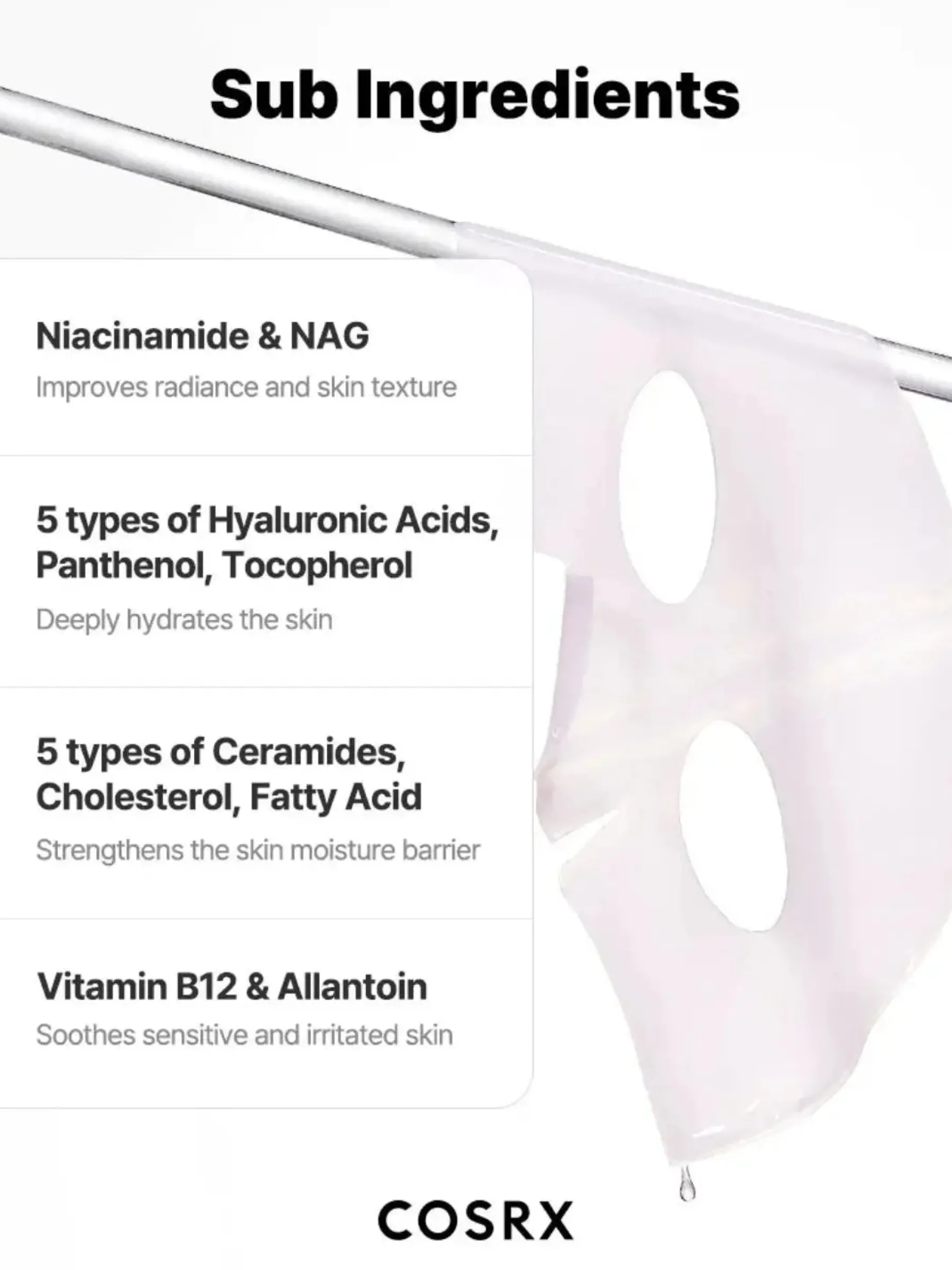 Sale Peptide Collagen Glow Hydrogel Mask Hauptzutat|Gesichtsmasken