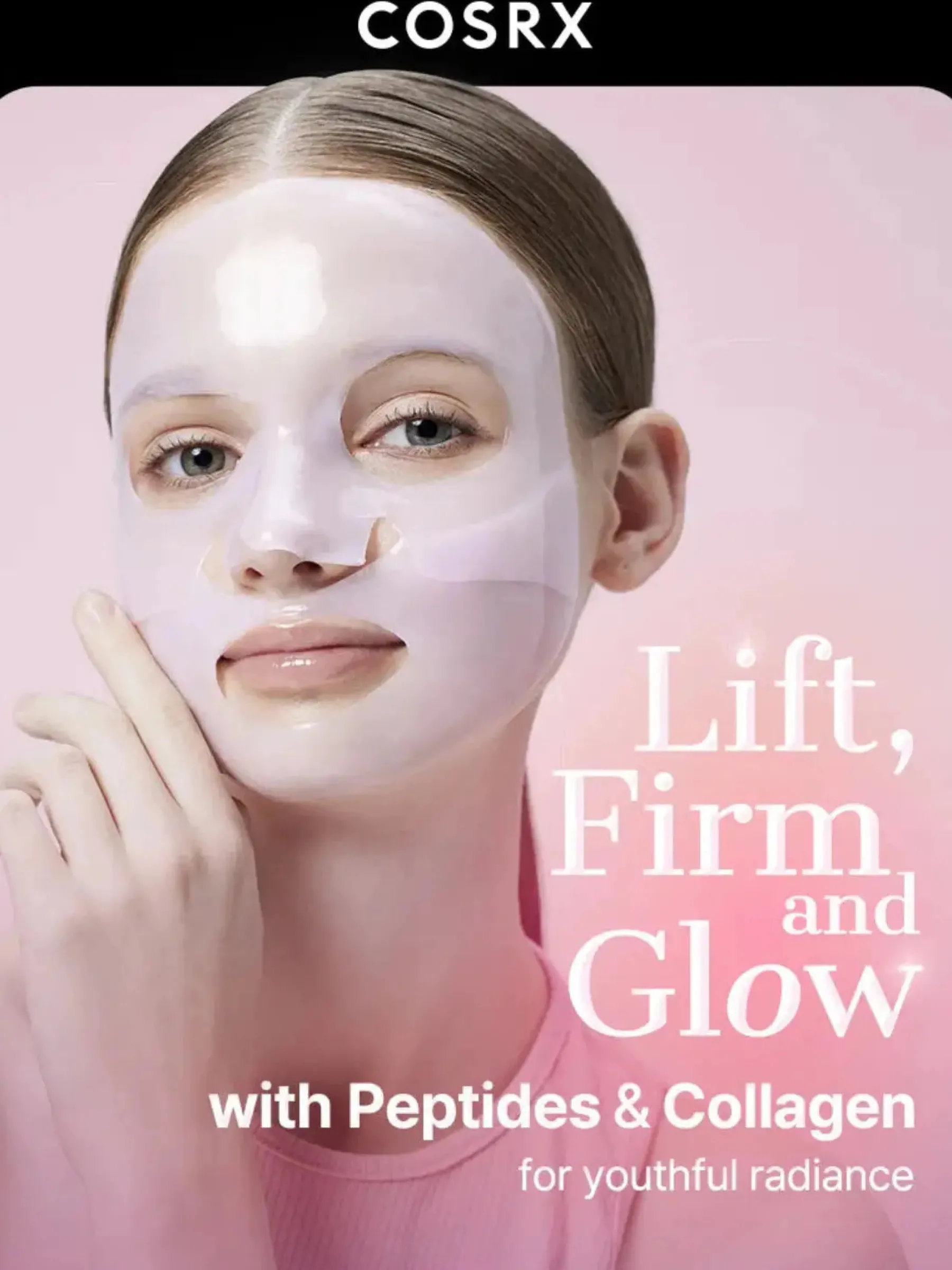 Sale Peptide Collagen Glow Hydrogel Mask Hauptzutat|Gesichtsmasken