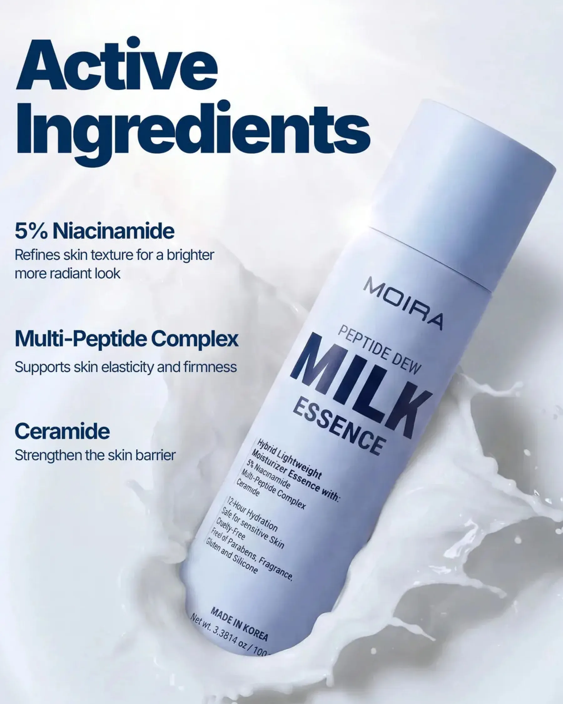 Sale Peptide Dew Milk Essence Vegan Pflege|Feuchtigkeitscremes