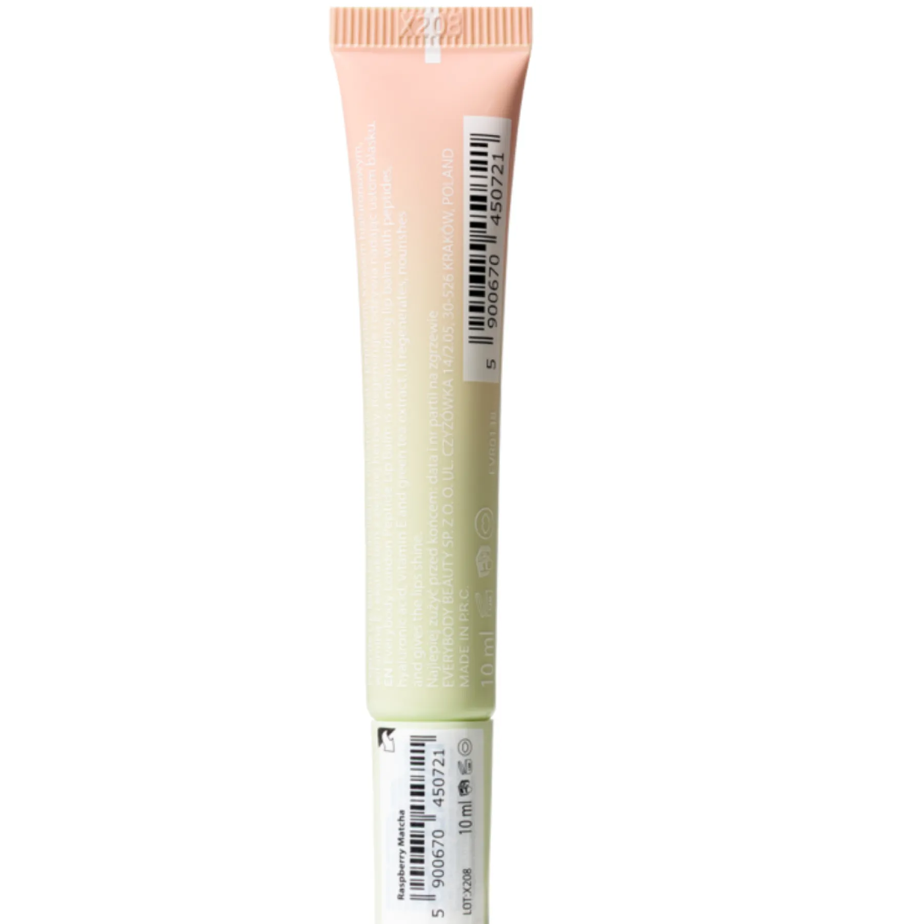 New Peptide Lip Balm Raspberry Matcha Latte Lippenbalsam|Lippenbalsam