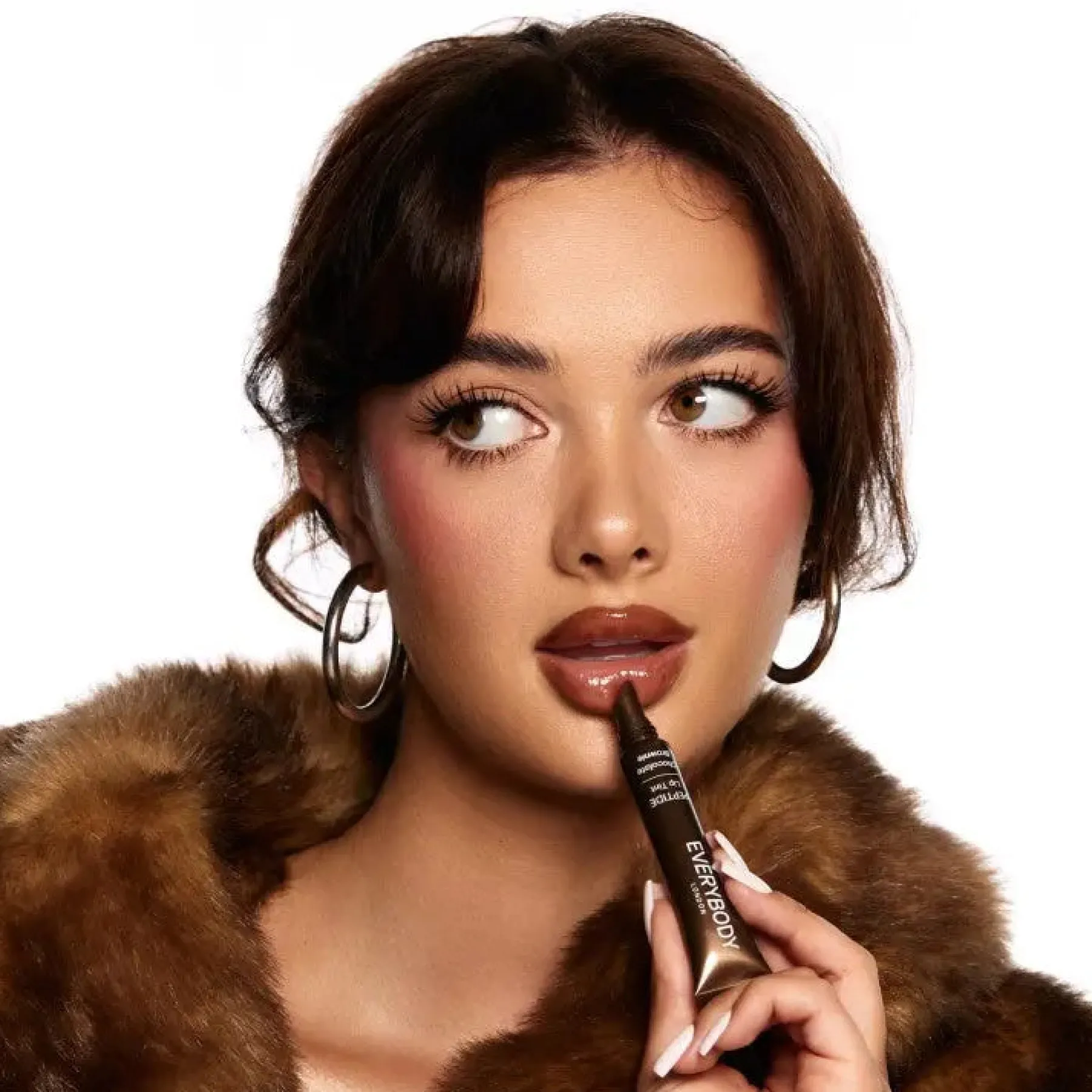 Outlet Peptide Lip Tint Chocolate Brownie Lipgloss|Veganer Lipgloss