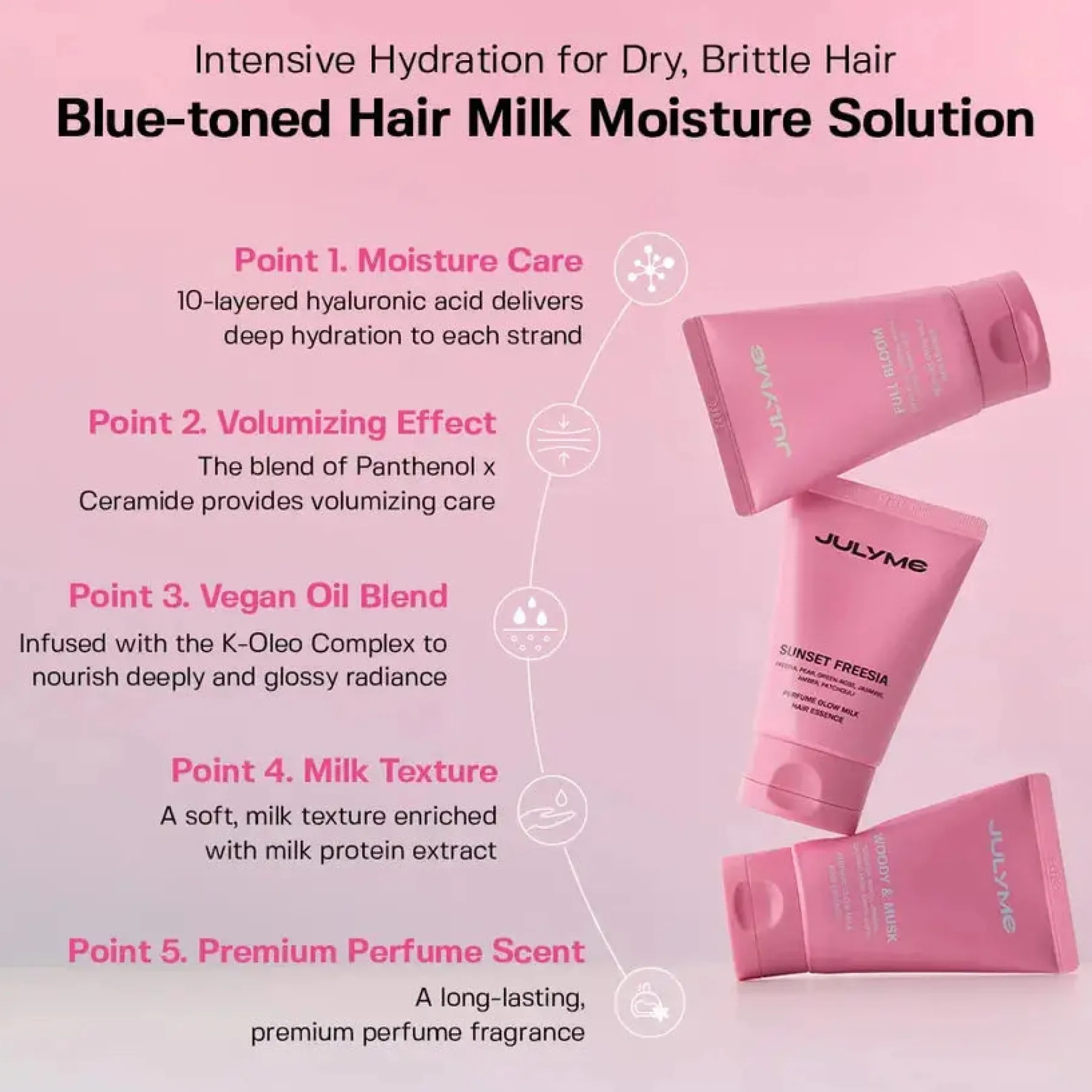 Online Perfume Glow Milk Hair Essence Sunset Freesia Korean Haarpflege|11 Schritte Haarpflege Routine