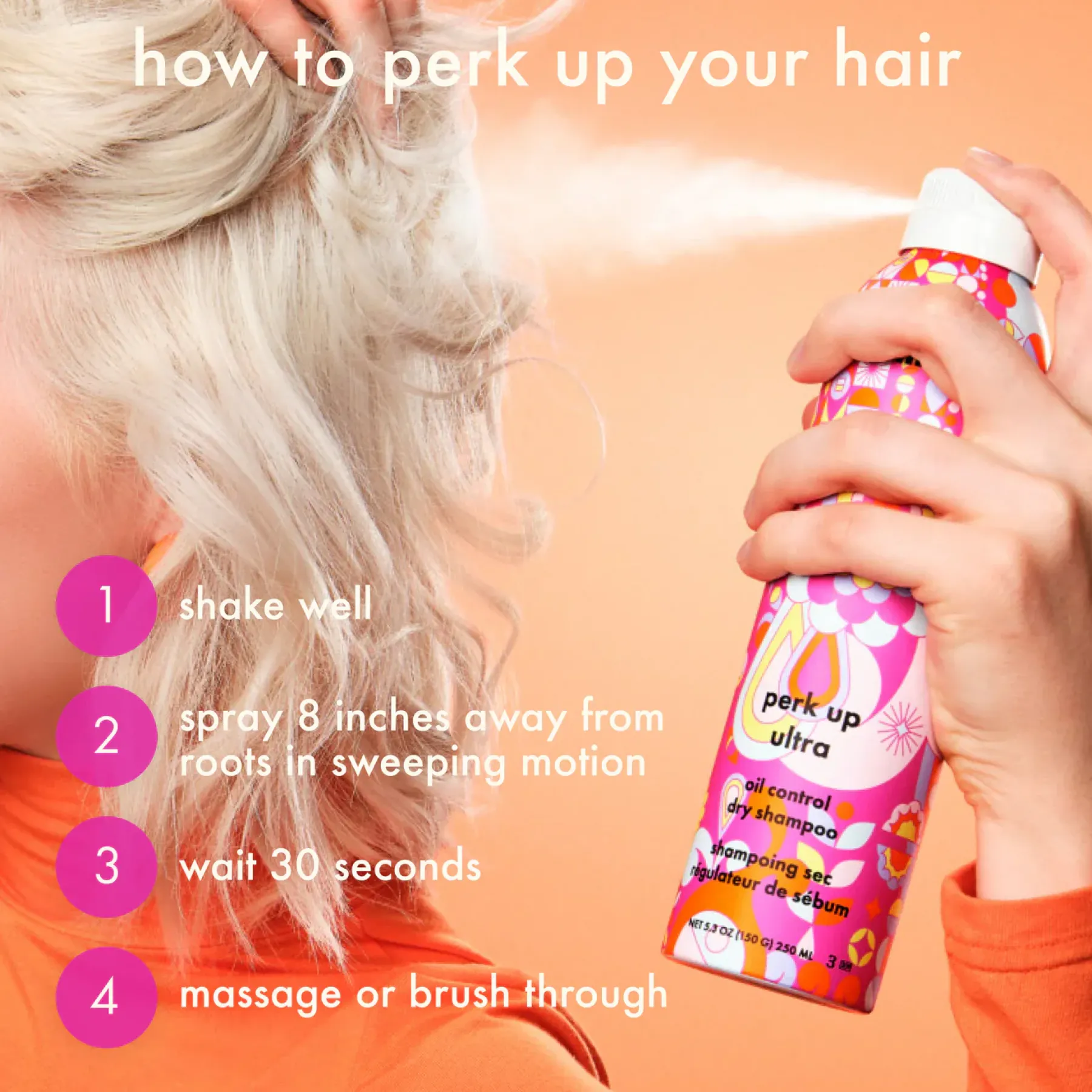 Sale Perk Up Ultra Oil Control Dry Shampoo Haarprobleem|Shampoo