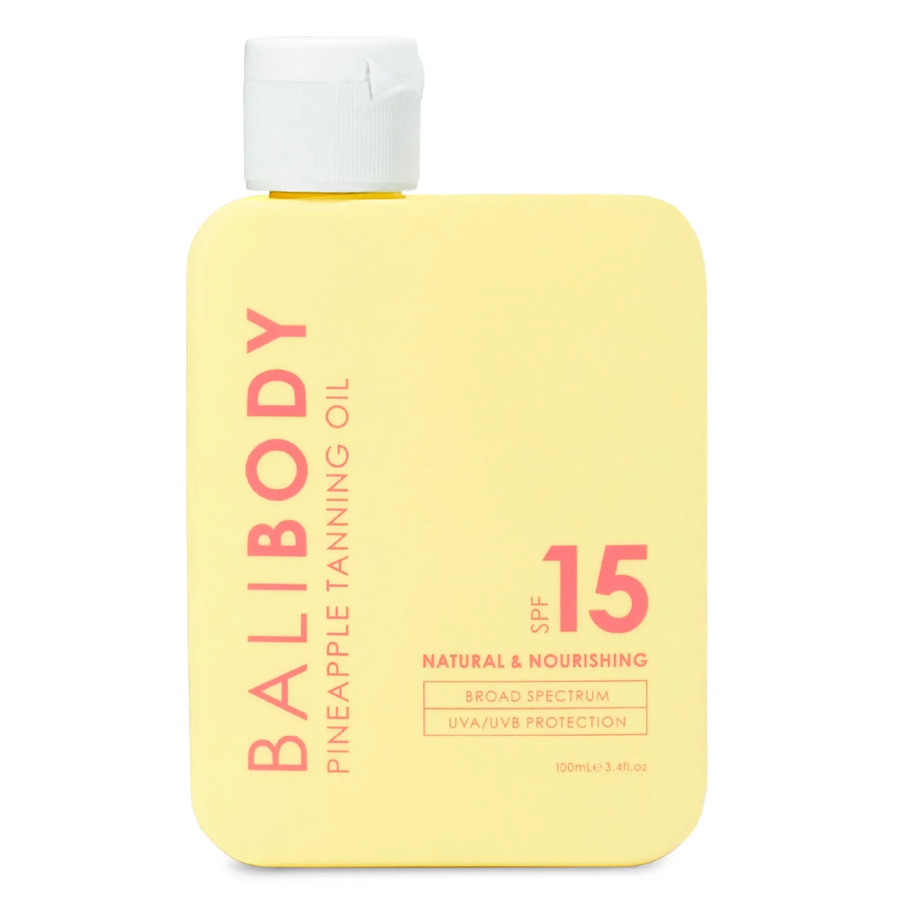 Pineapple Tanning Oil SPF15 Vegan Tanning|Tanning Oil
