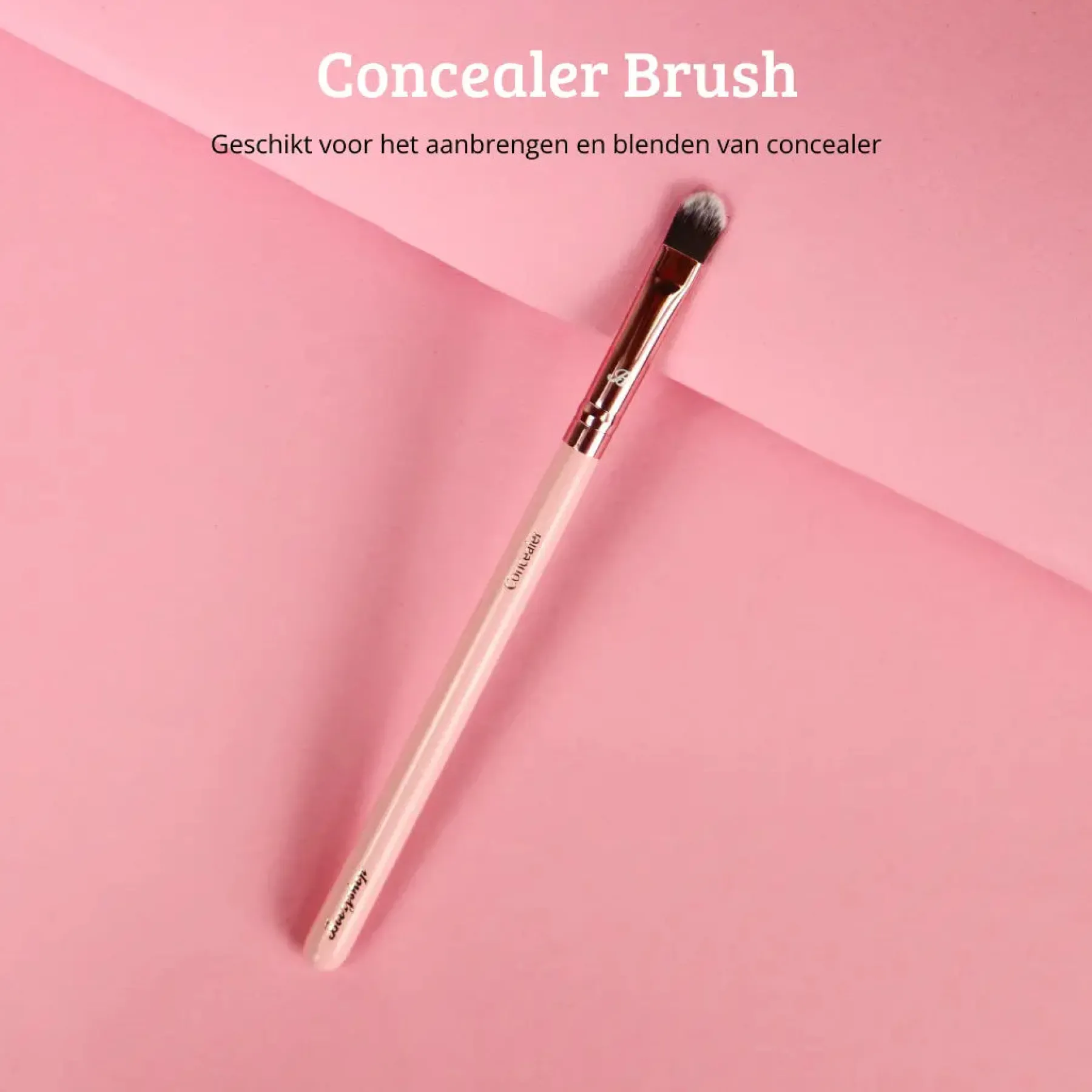 New Pink & Rose Gold Concealer Brush Concealer|Tön Mehr