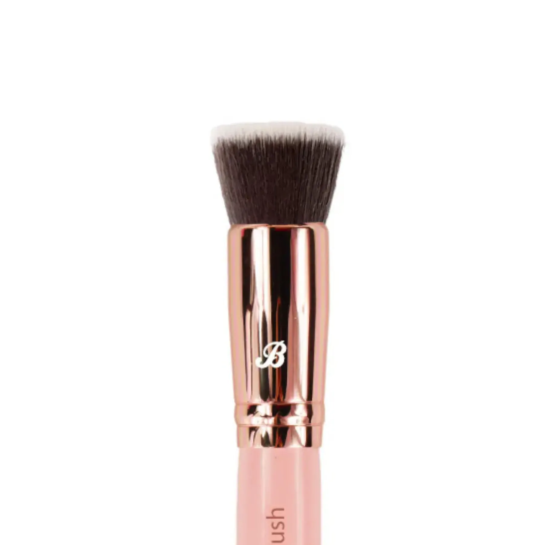 Clearance Pink & Rose Gold Flat Top Buffing Brush Foundation|Tön Mehr