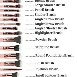 Discount Pink & Rose Gold 14 pc. Starter Set Tön Mehr|Makeup Pinsel Sets
