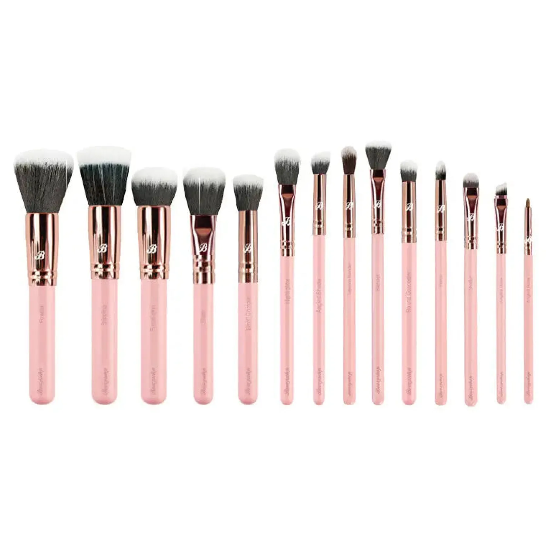 Discount Pink & Rose Gold 14 pc. Starter Set Tön Mehr|Makeup Pinsel Sets