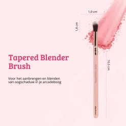 Clearance Pink & Rose Gold Tapered Blender Brush Tön Mehr