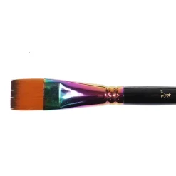Sale Pixie's Dream Flat Rainbow Face Paint Brush 3/4 Inch Tön Mehr|Spezialeffekte Pinsel