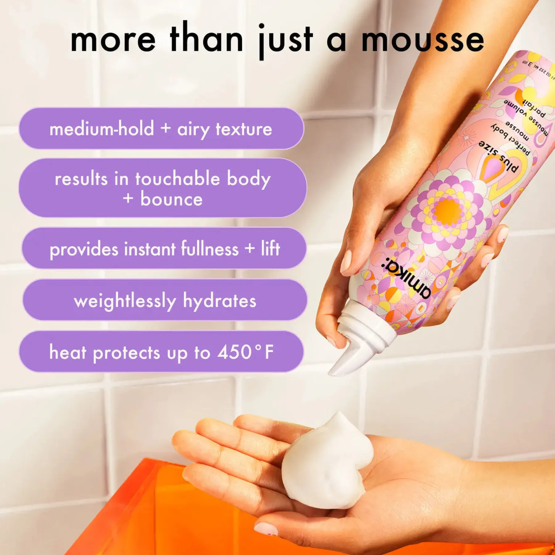 Discount Plus Size Perfect Volume Hair Mousse Haarschaum|Haarprobleem