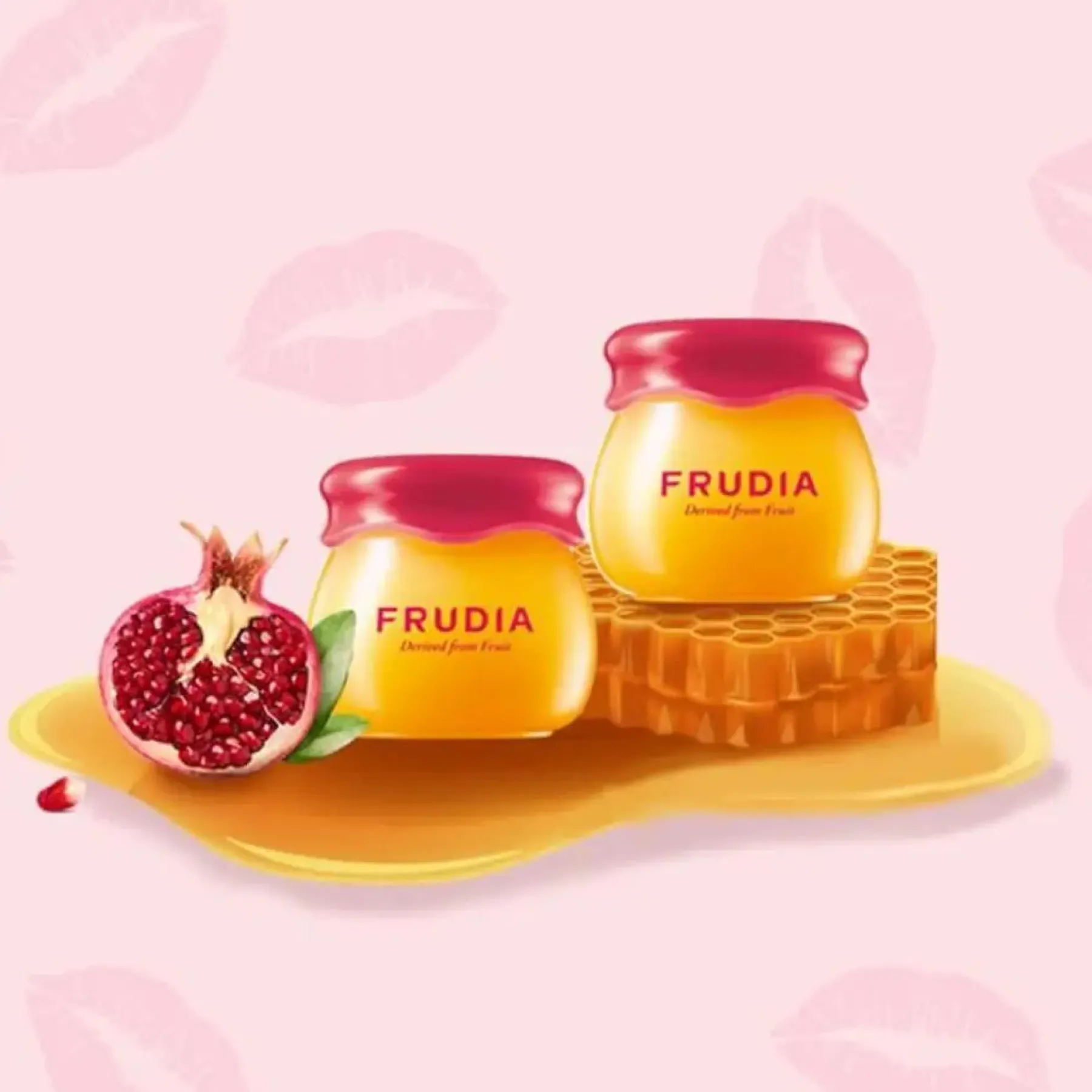 Outlet Pomegranate Honey 3 in 1 Lip Balm Korean Makeup|Lippenbalsam