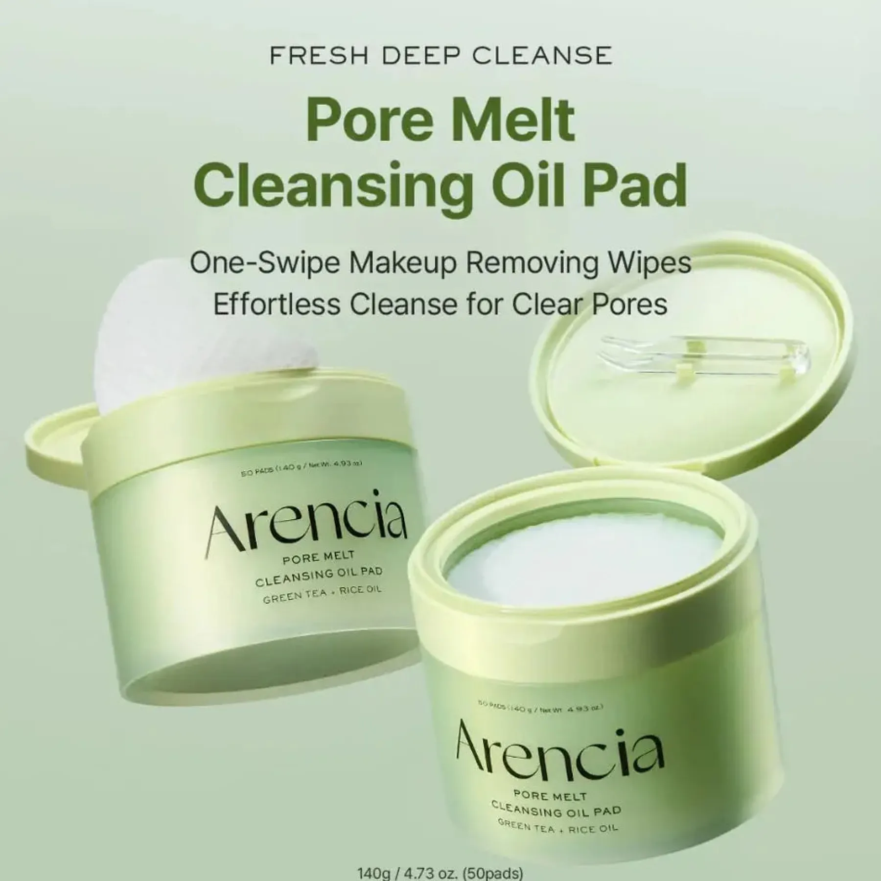 Pore Melt Cleansing Oil Pad Hauptzutat|Ölreiniger
