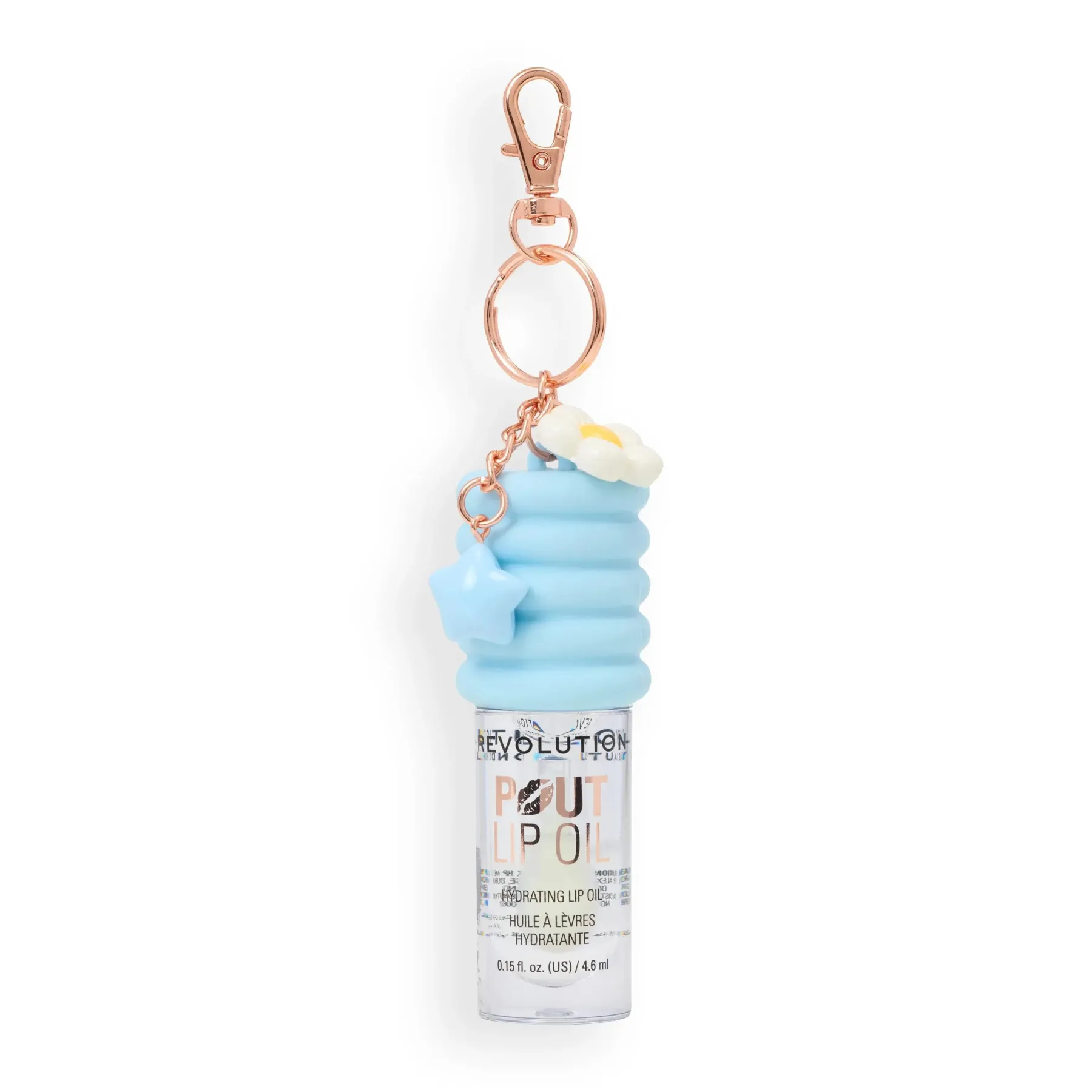 Best Pout Lip Oil Lychee Clear With Blue Charm Lipgloss|Lippen Öl