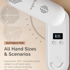 Hot P-Plus20F Innovative UV Protection Rechargeable UV/LED Nail Lamp White 5. Uv/Led Lampen|Uv Led Lampe