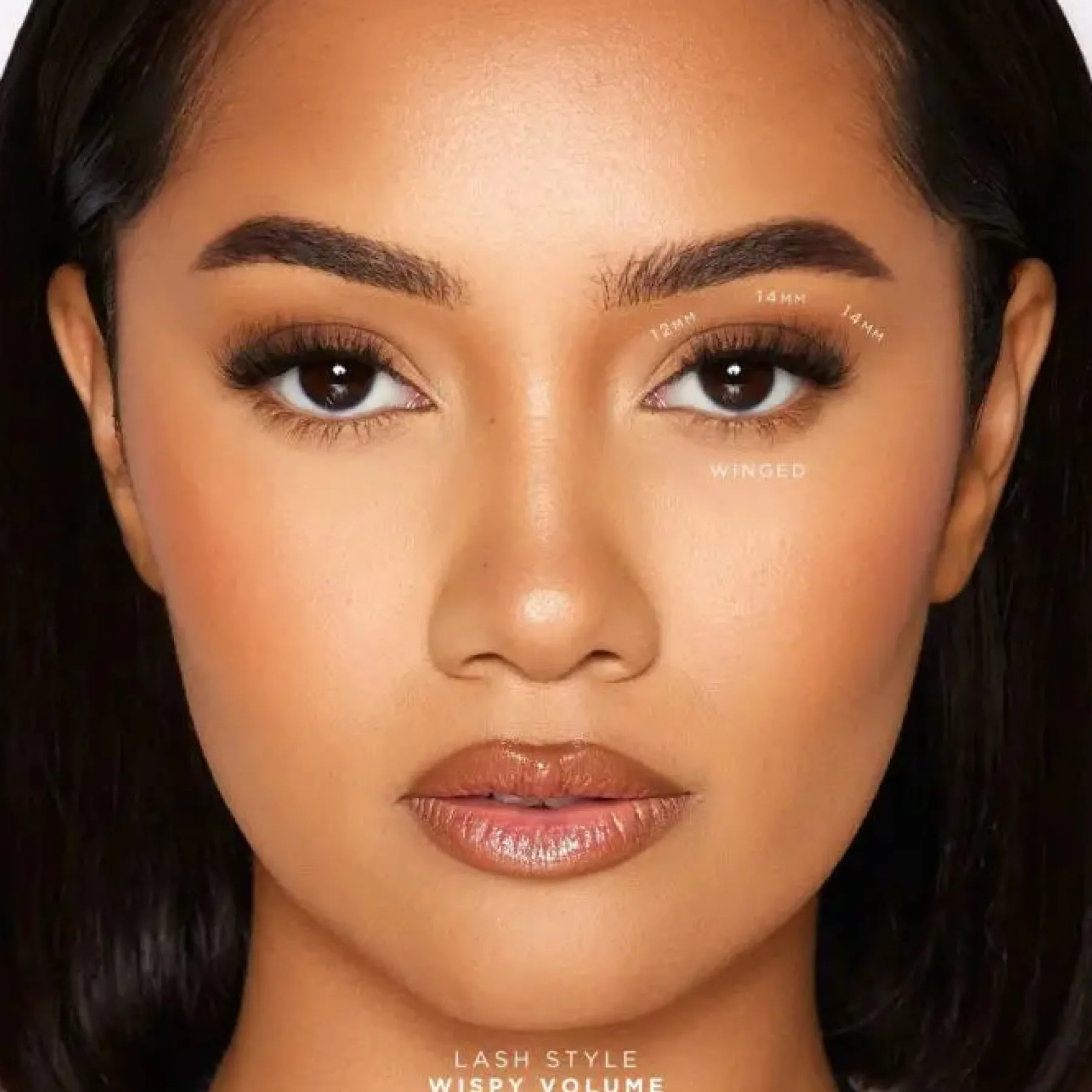 Hot Pre-Glued Individuals Wispy Volume Künstliche Wimpern