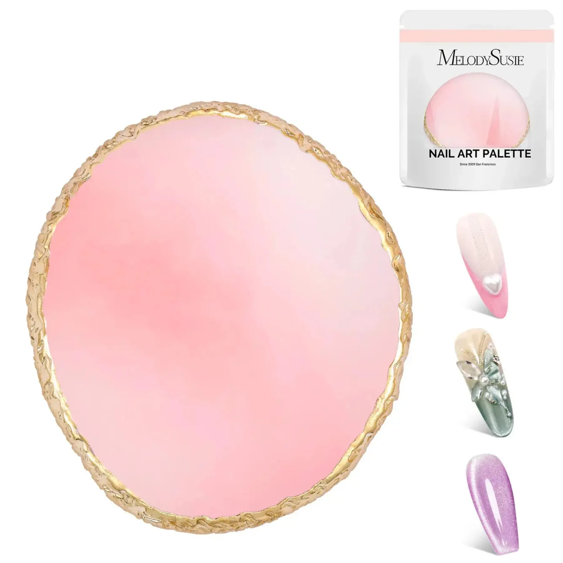 Online Premium Resin Nail Art Palette Nagelkunst