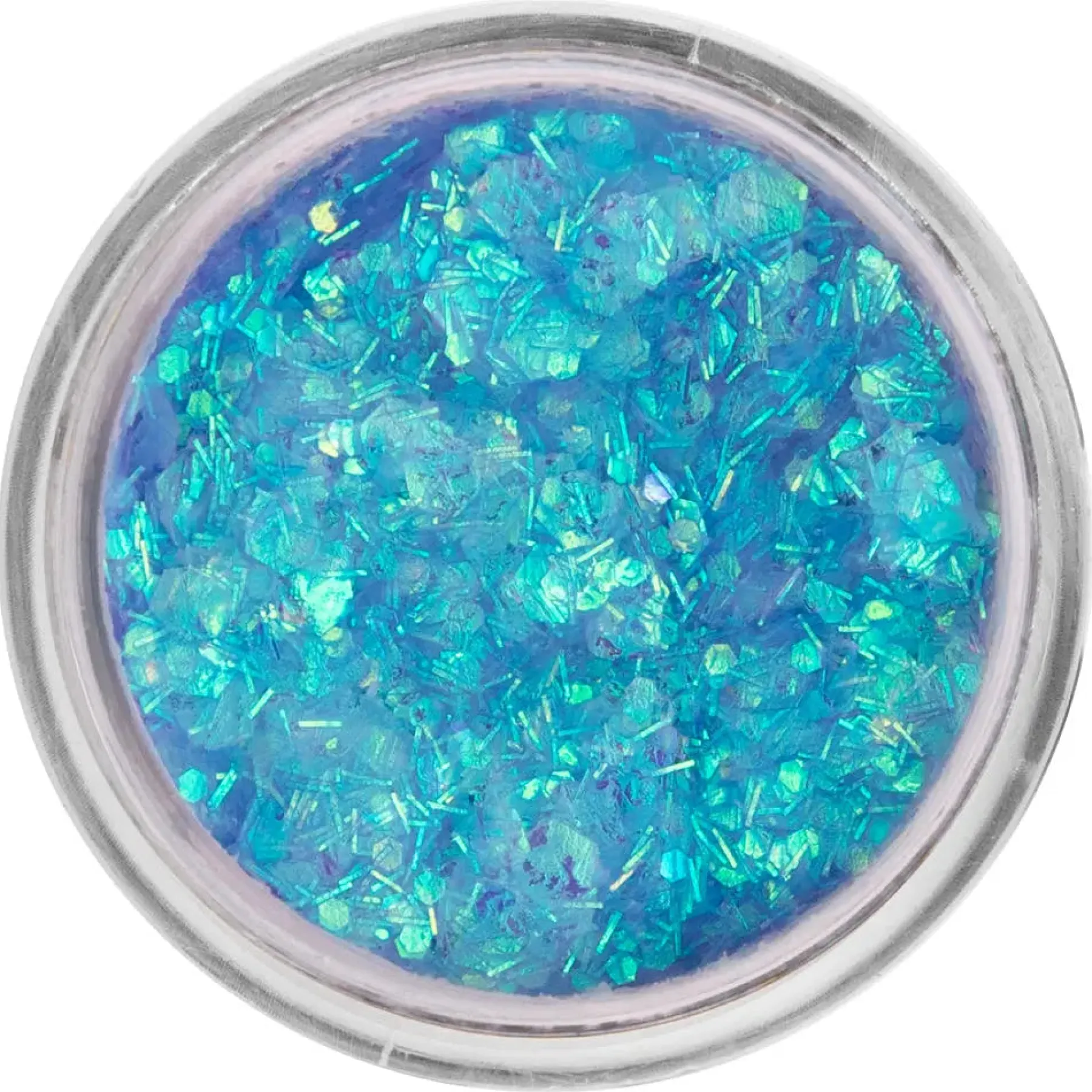 Outlet Pressed Chunky Glitter Cream Blue Lagune Glitzer