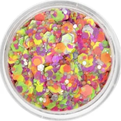 Hot Pressed Chunky Glitter Cream Neon Xplosion Glitzer
