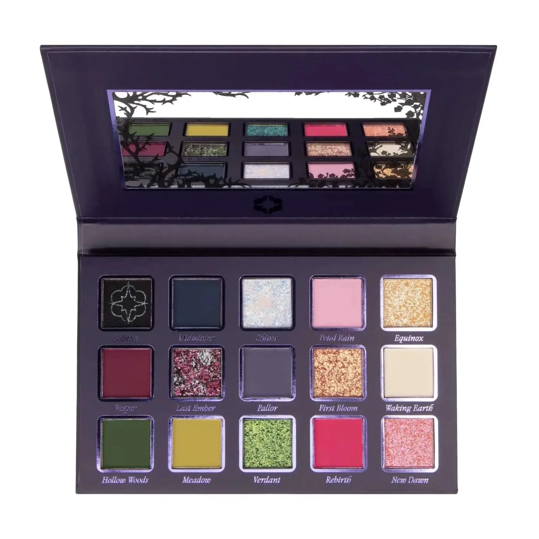 New Pressed Powder Palette Black Spring Lidschatten