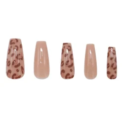 Hot Press On French Nails Panther Künstliche Nägel