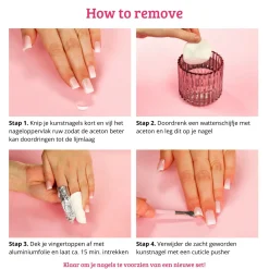 Hot Press On French Nails Panther Künstliche Nägel