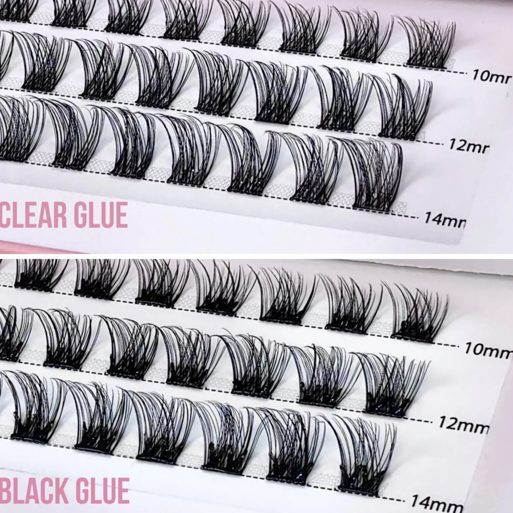 Discount Press On Lash Starterkit Elegance Clear Glue Strip Künstliche Wimpern