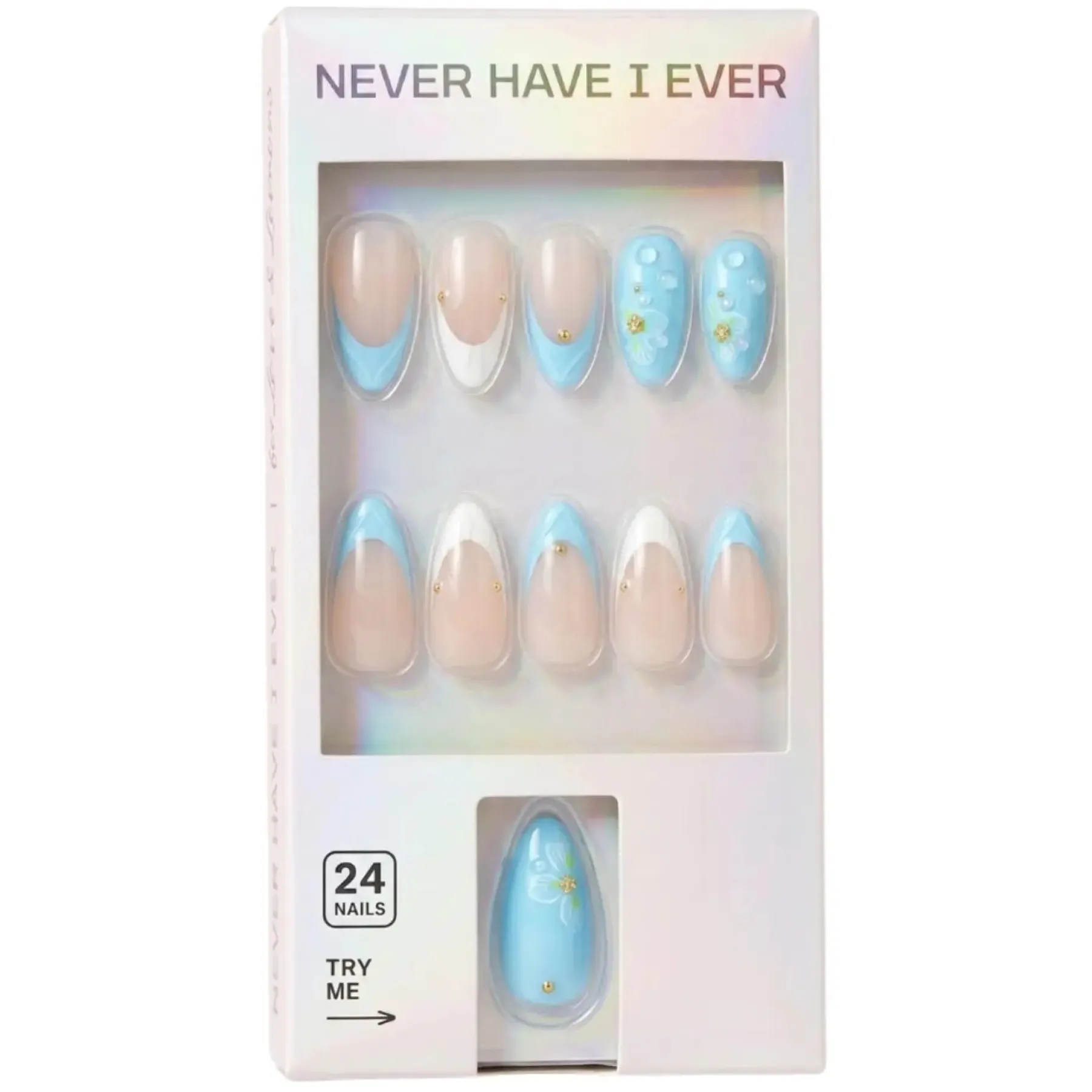 Sale Press-On Nails French Waterlily Künstliche Nägel