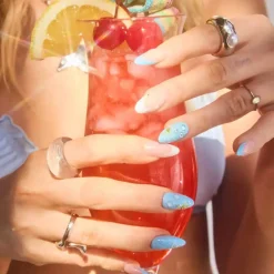 Sale Press-On Nails French Waterlily Künstliche Nägel