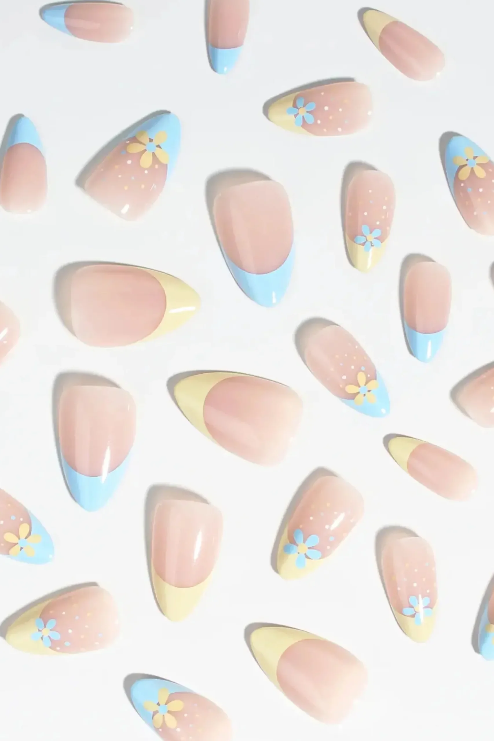 Press-On Nails Sunny Halo Künstliche Nägel