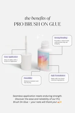 Pro Brush-On Nail Glue Veganer Nagellack|Nagelkleber