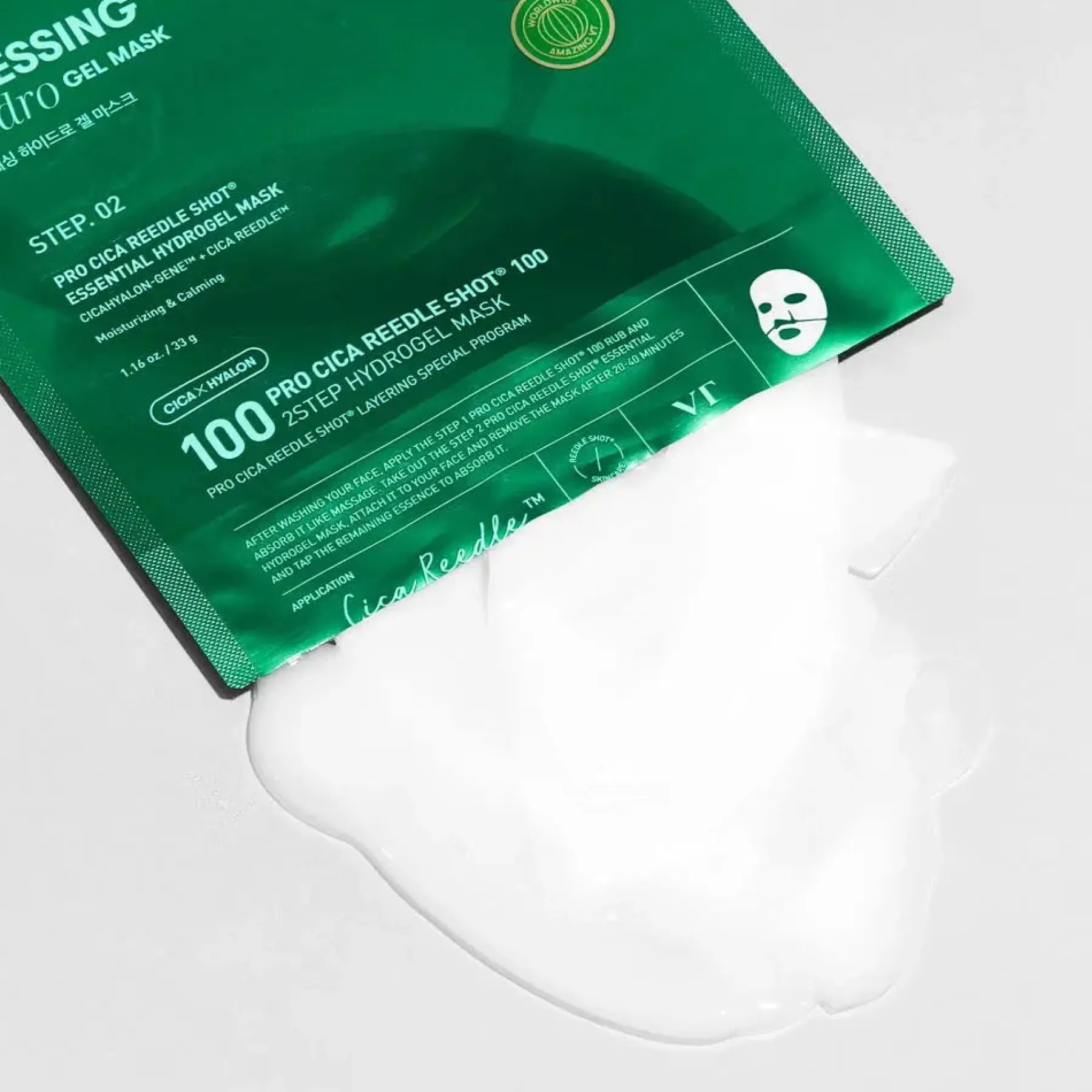 Outlet Pro Cica Reedle Shot 100 2Step Hydrogel Mask Hauptzutat|Vegan Pflege
