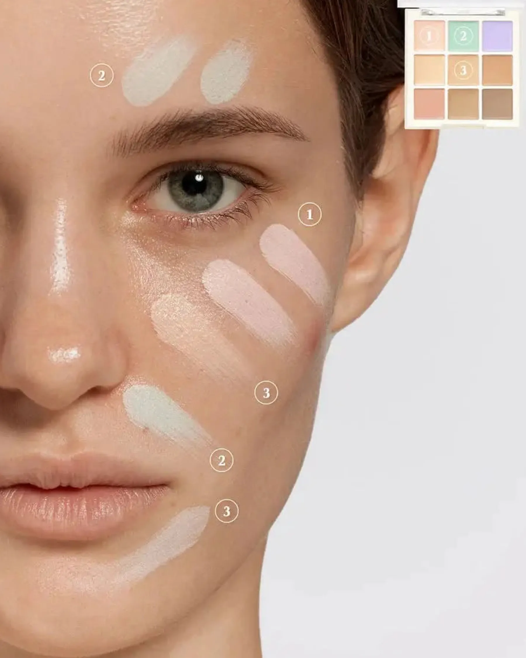 New Pro Concealer Palette 01 Cover Korean Makeup|Korean Makeup