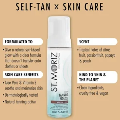 New Professional Clear Tanning Mousse Medium Dark Vegan Tanning|Tanning Mousse