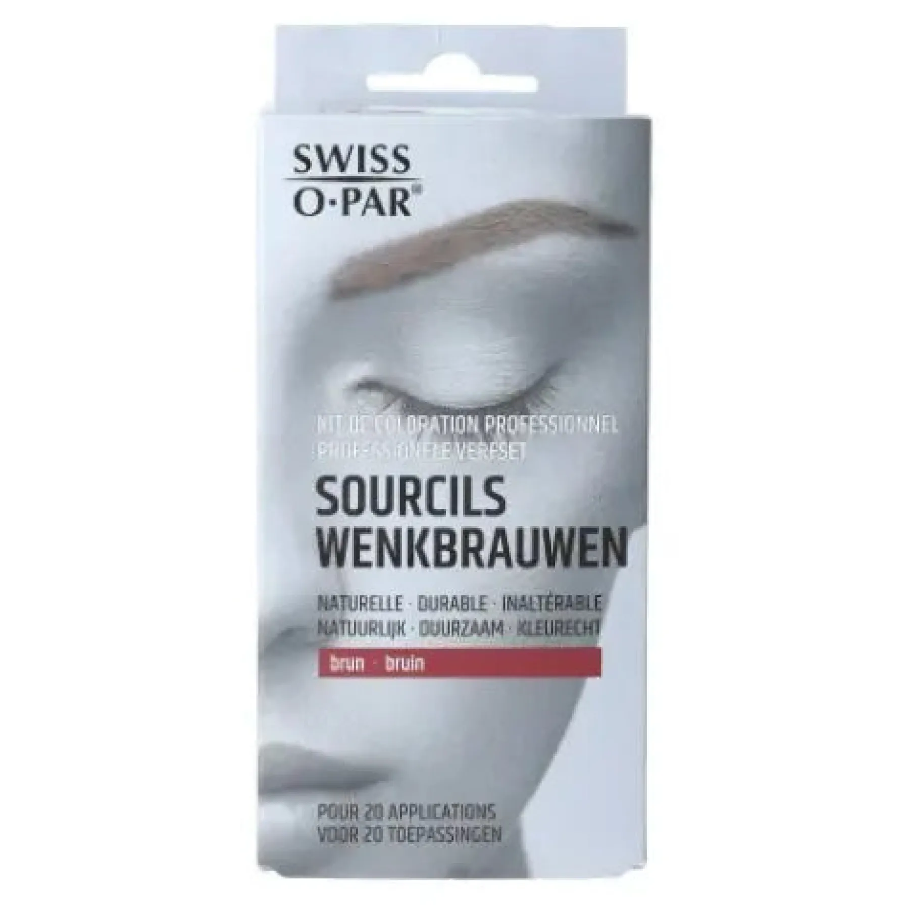 Discount Professional Eyebrow Dye Set Brown Augenbrauen