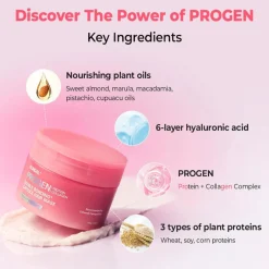 Best Progen Double Bonding Capsule Hair Mask Violet Muguet Korean Haarpflege|11 Schritte Haarpflege Routine