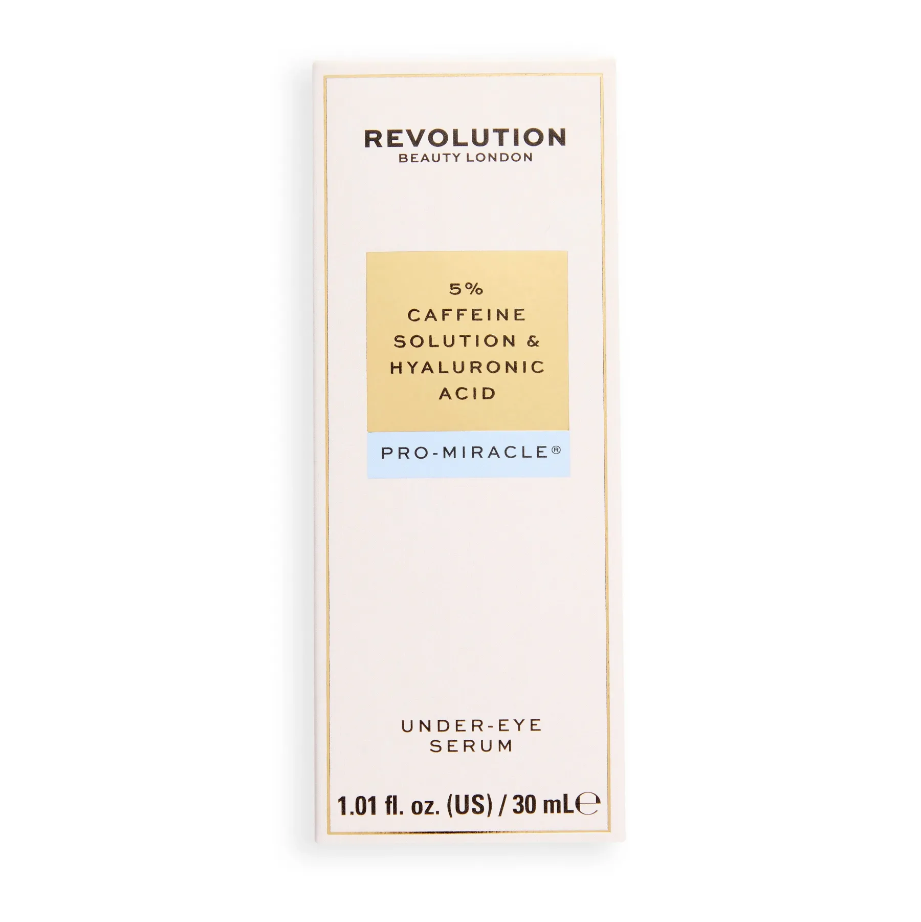 Pro Miracle 5% Caffeine Solution & Hyaluronic Acid Under Eye Serum Augenpflege|Hauptzutat