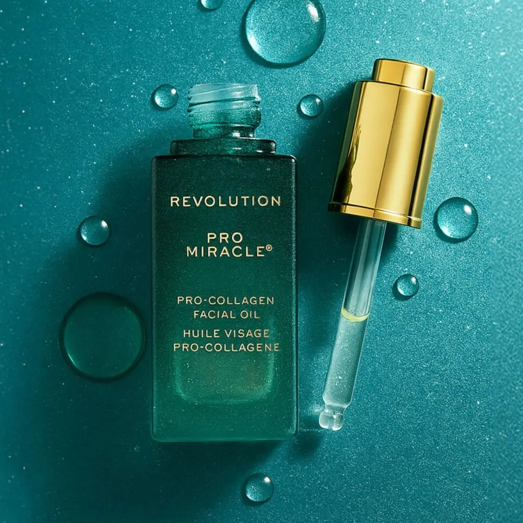 Clearance Pro Miracle Vegan Pro-Collagen Face Oil Vegan Pflege|Problemlösende Seren