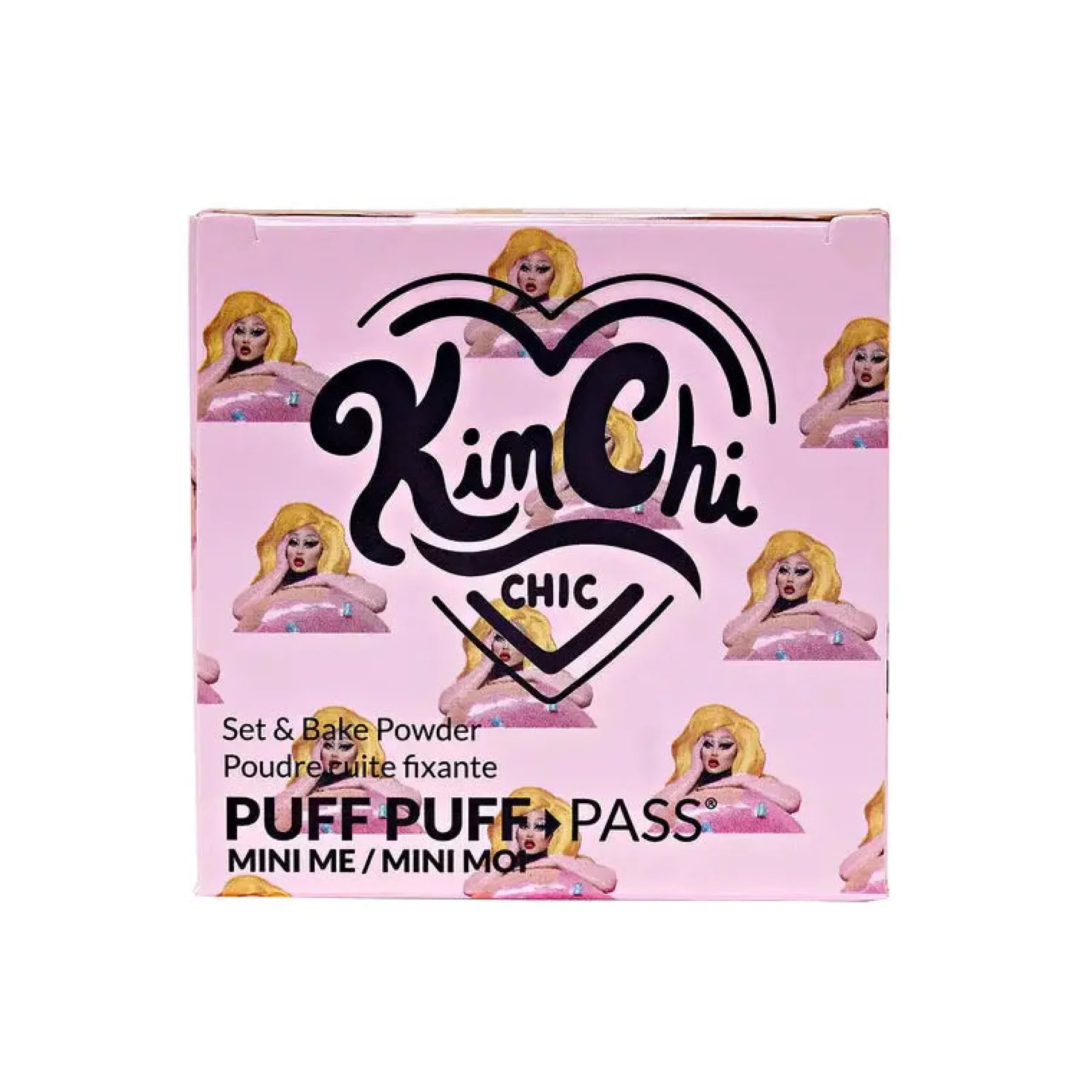 New Puff Puff Pass Mini Me Pink Make-Up Puder|Vegane Makeup Puder