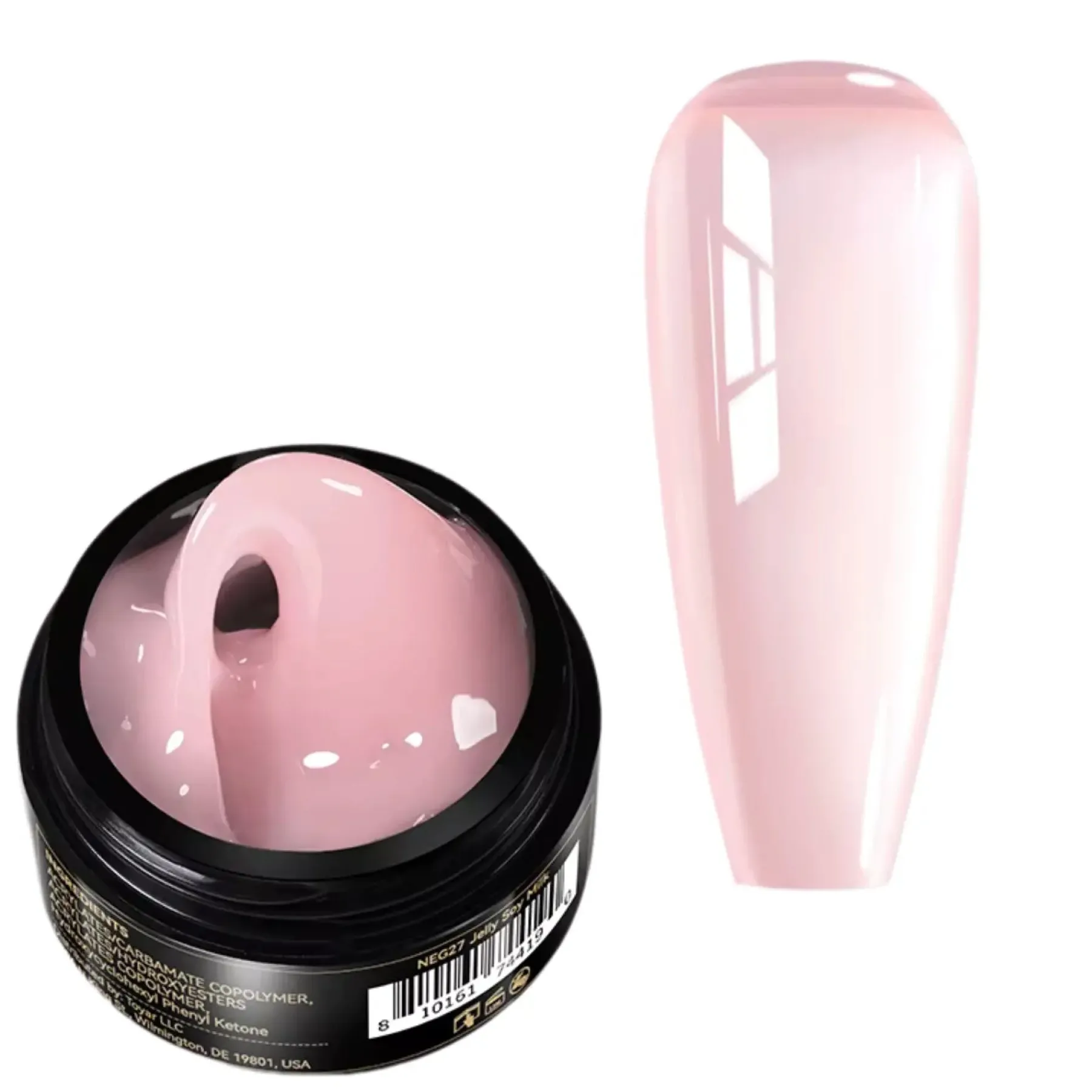 Pure Color & Glitter Non Stick Hand Extension Gel NEG27 4. Builder Gels|Veganer Nagellack