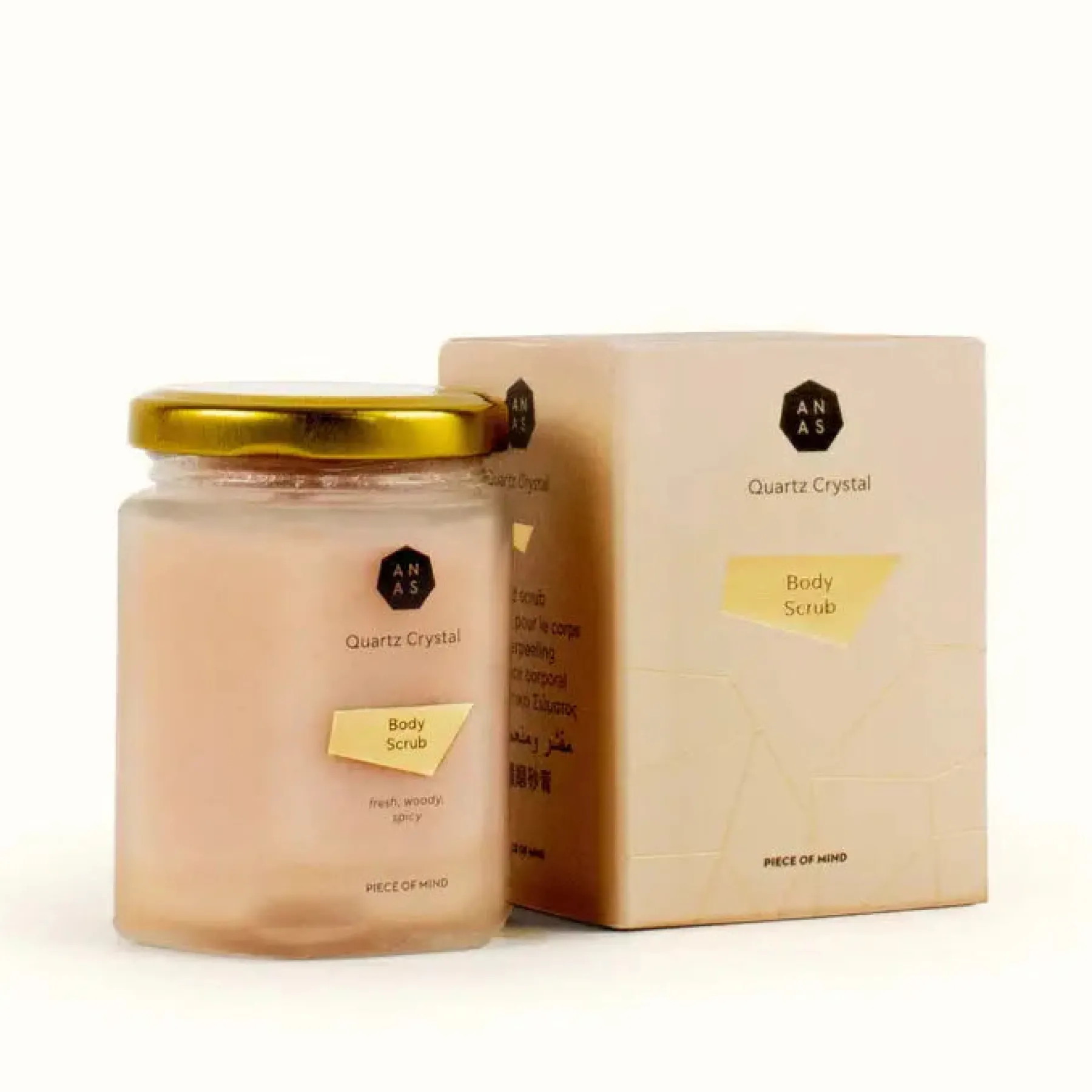 New Quartz Crystal Body Scrub Everything Shower|Körperpeelings