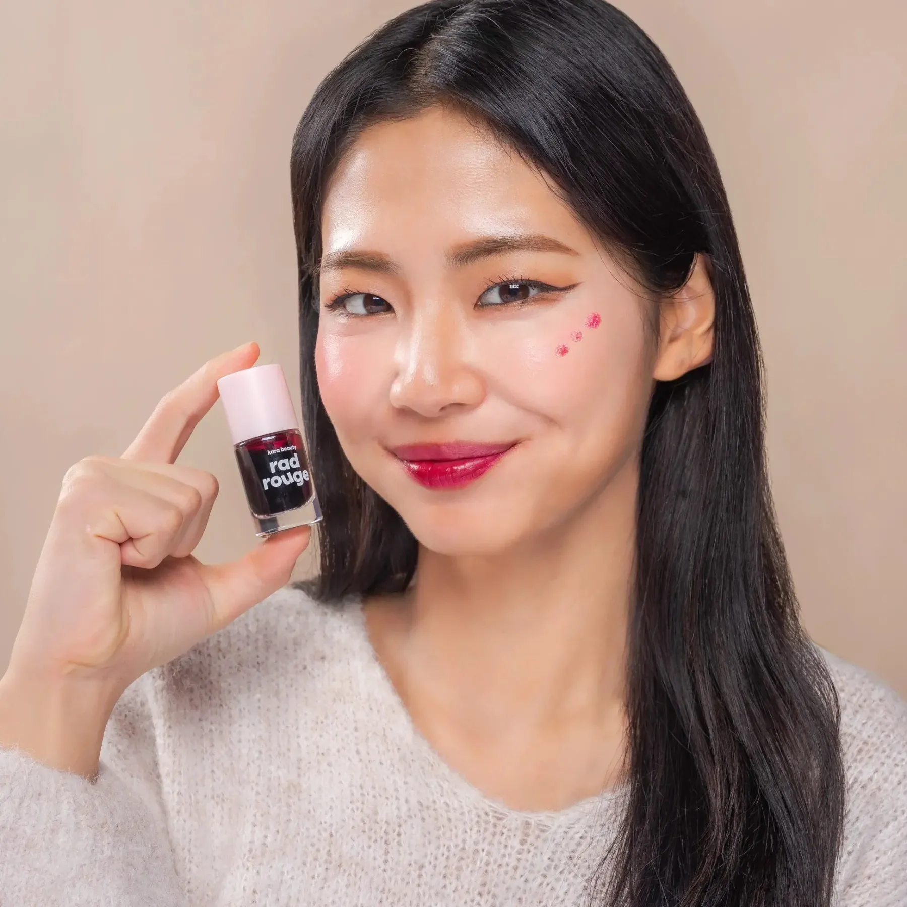 Rad Rouge Lip Tint Plumtastic Vegan Pflege|Lippenstift