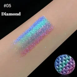 Outlet Rainbow Creamy Pigment Diamond Lidschatten|Vegane Lidschatten