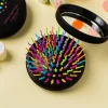 Discount Rainbow Volume S Brush Compact Black Hair Growth|Korean Haarpflege