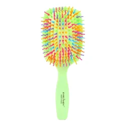 Hot Rainbow Volume S Paddle Brush Melon Green Hair Growth|Korean Haarpflege