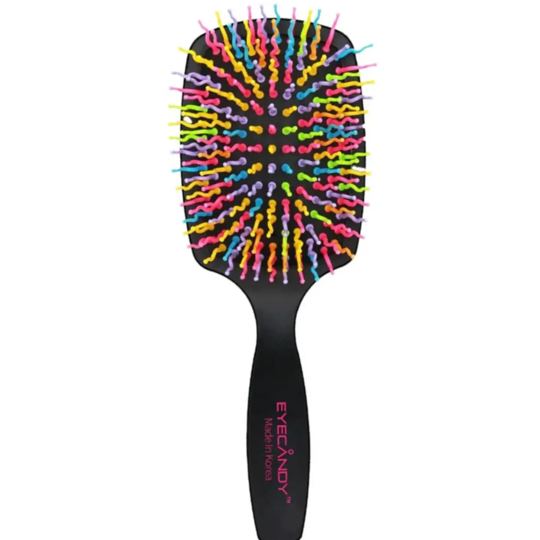 Discount Rainbow Volume S Paddle Brush Black Hair Growth|Korean Haarpflege
