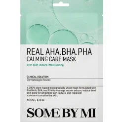 Best Real AHA-BHA-PHA Calming Care Mask Hauptzutat|Vegan Pflege
